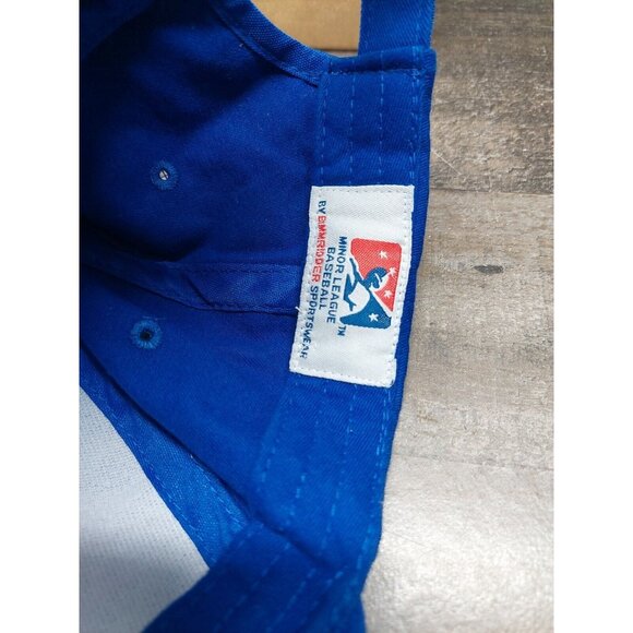 Iowa Cubs Adjustable Blue Baseball Cap With Embroidered Logo - Picture 8 of 8